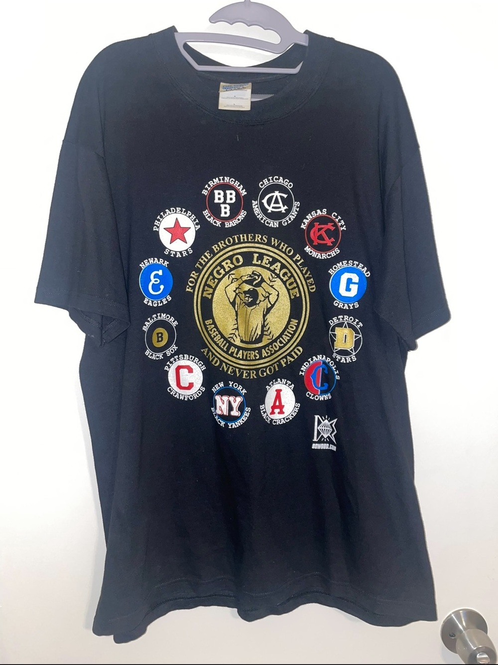 Negro League Graphic T-Shirt - Black VINTAGE